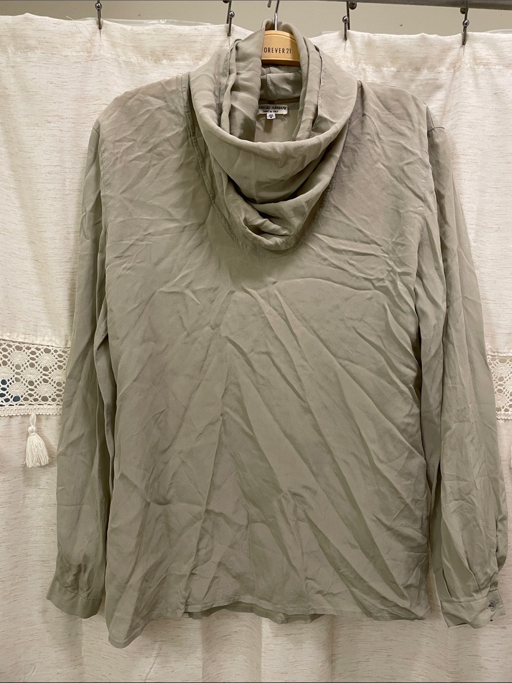 Giorgio Armani silk blouse